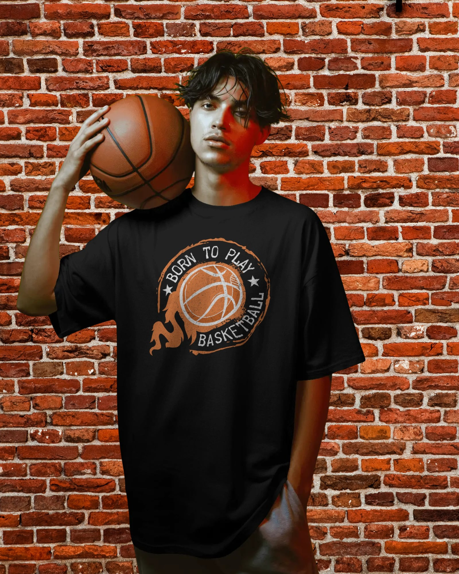 Born to Play Basketball – Unisex Tee | Available in Multiple Colors