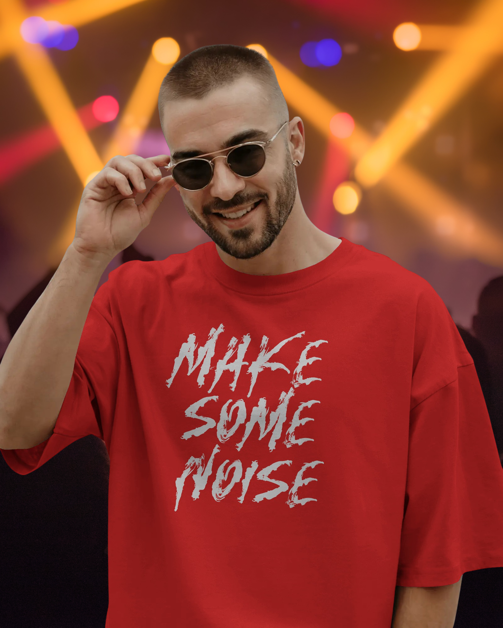 Make Some Noise – Unisex Tee (Multi-Color)