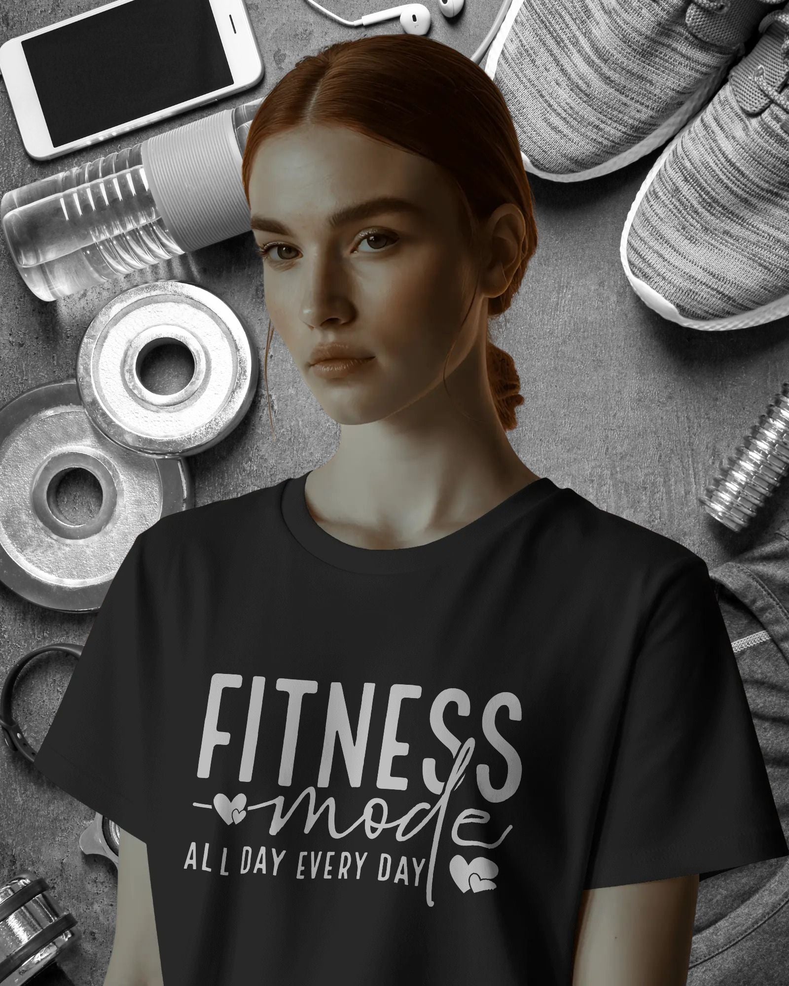 Fitness Mode – Women’s T-Shirt | Available in Multiple Colours