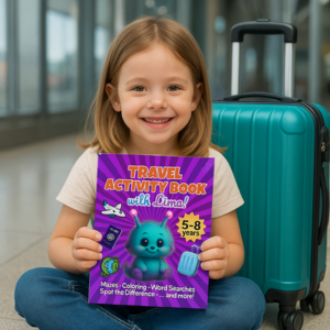 Travel Activity Book with Lima