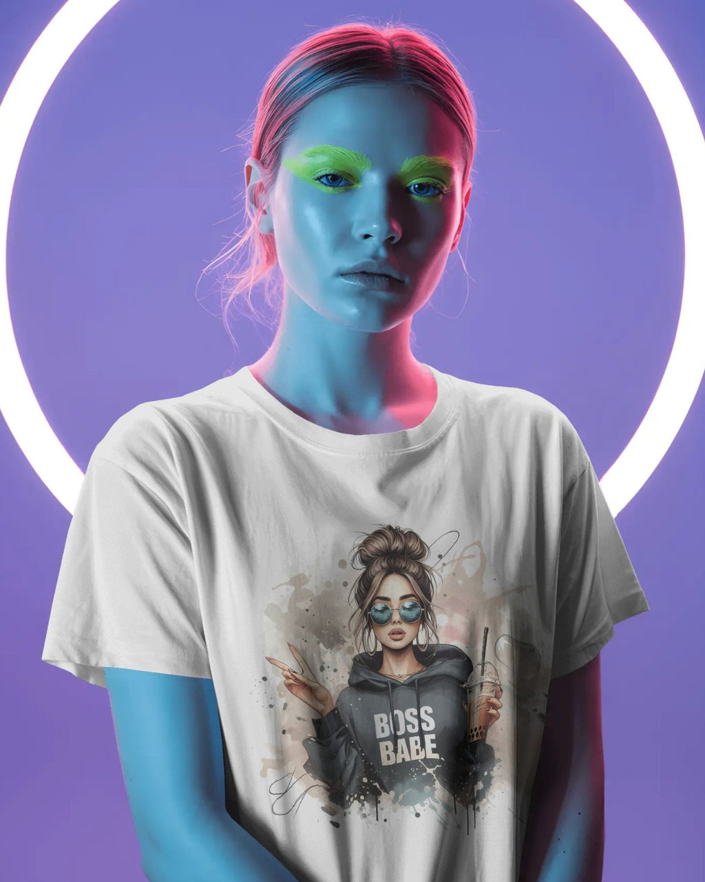 Boss Babe Tee – Women’s Soft Cotton T-Shirt| Available in Multiple Colours