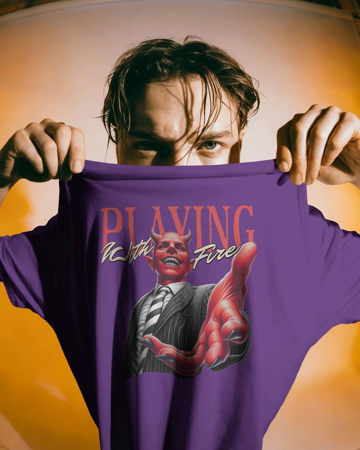 “Playing With Fire” /Unisex/ Graphic Tee | Available in Multiple Colors